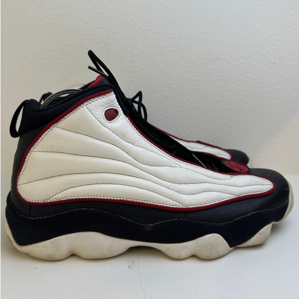 Air Jordan Pro Strong Black Varsity Red 2017 Retro Sneakers Men's Sz 10