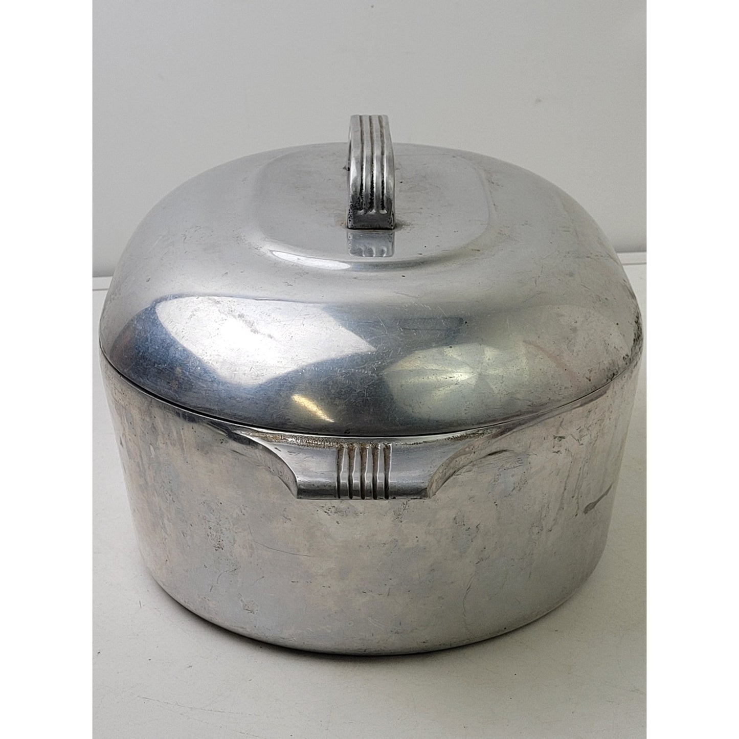 Wagner Ware Magnalite Aluminum Roaster 4265 P With Lid | Flat Bottom