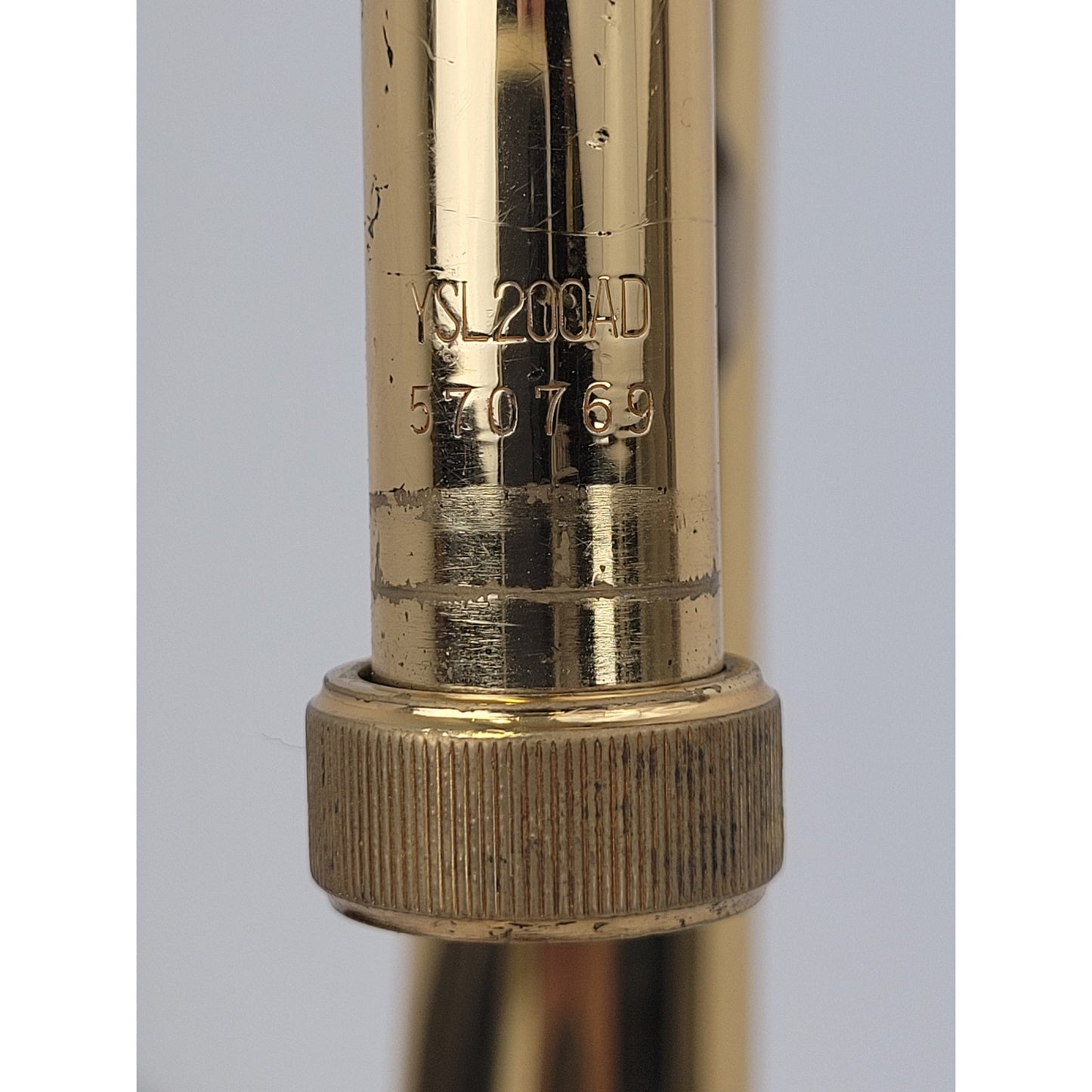 Yamaha YSL 200AD Advantage Gold Tenor Trombone w Mouthpiece & Case