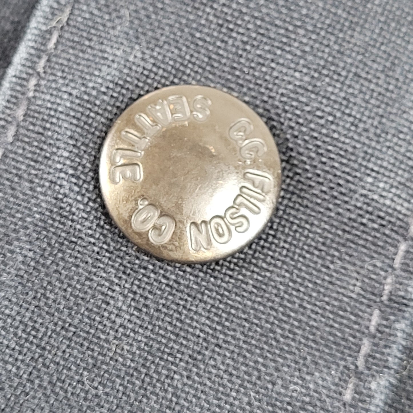 Filson Dry Tin Cloth Forester Jac-Shirt | Navy Blue | Men's Sz L