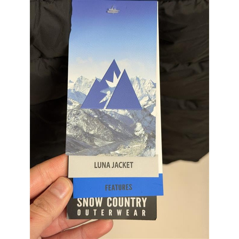 Women's Plus Size Snow Country Winter Jacket (Color: Luna)