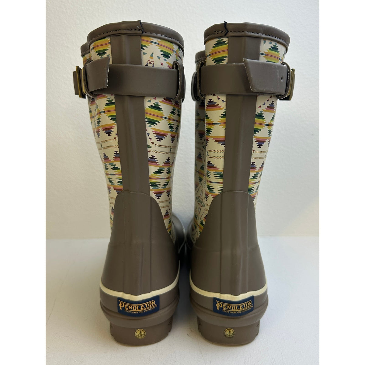 Pendleton Heritage Falcon Cove Short Rain Boots Women's Sz 9