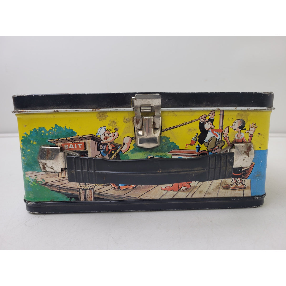 1964 Thermos/King-Seeley Popey Metal Lunch Box (Without Thermos)