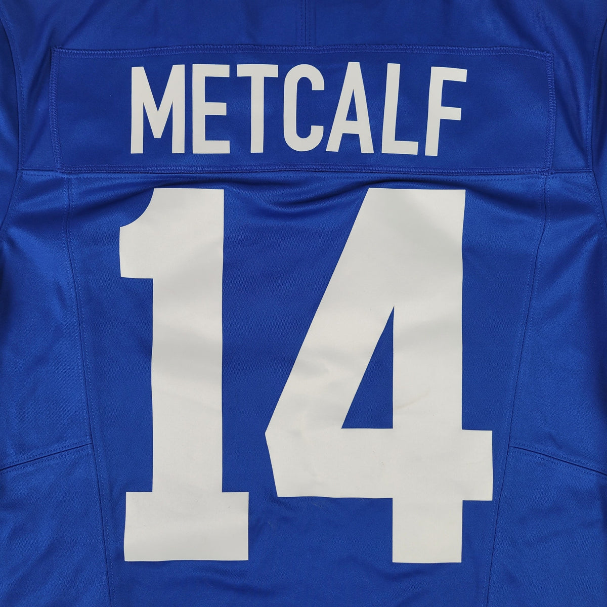 Nike Seattle Seahawks DK Metcalf #14 Royal Blue Throwback Jersey Sz M