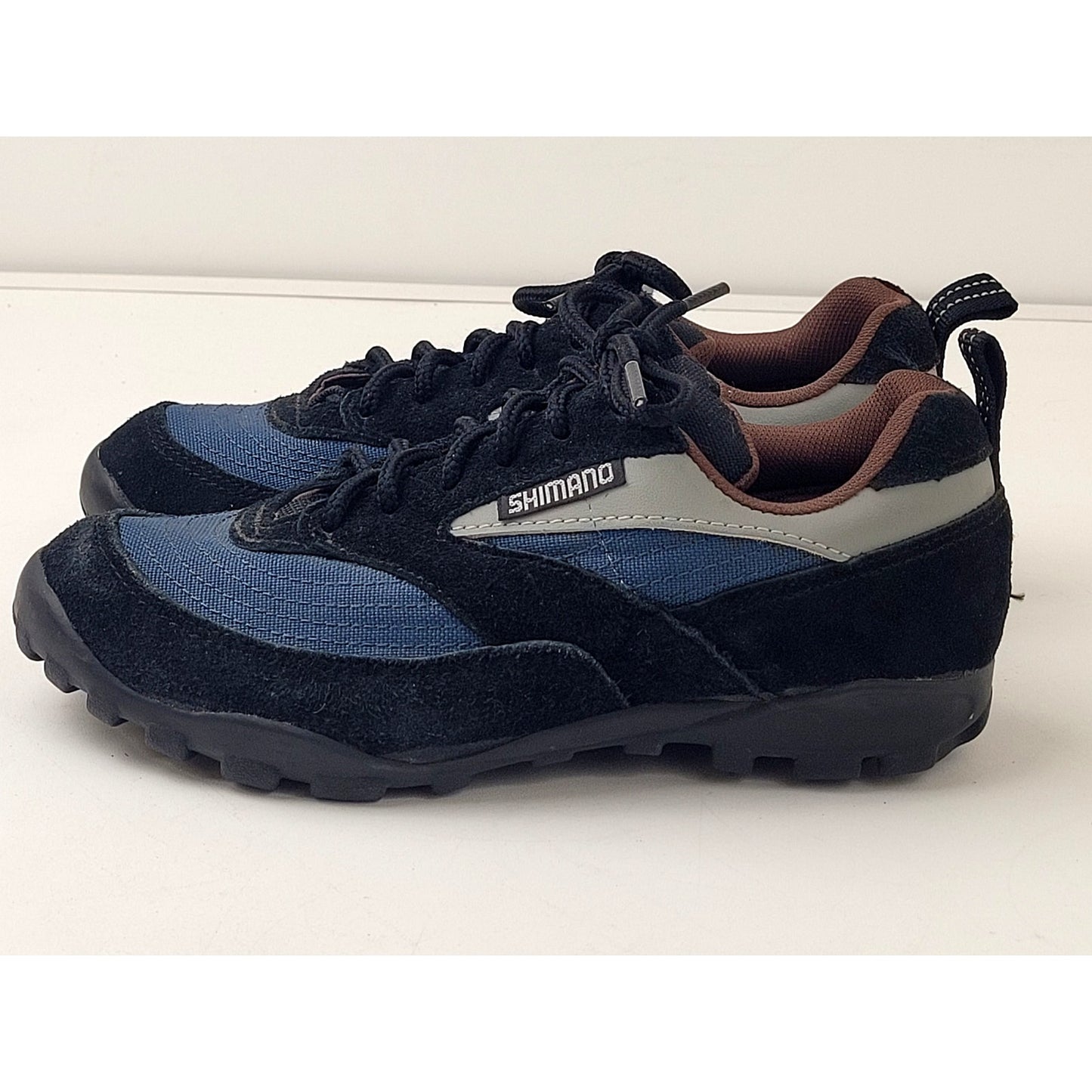 Shimano Leather Clip In Mountain Biking Shoes Women's Size 37 EU/6.5 US