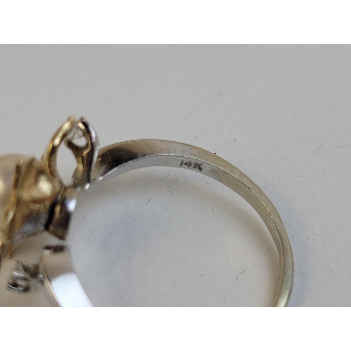 14K Yellow & White Gold Scrap Lot | Earrings, Pin, Bracelet, Rings | 15.74 Grams