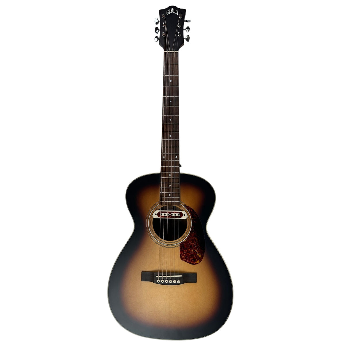 Guild M-240E Troubadour Concert Acoustic-Electric Guitar w/ Gig Bag | Untested