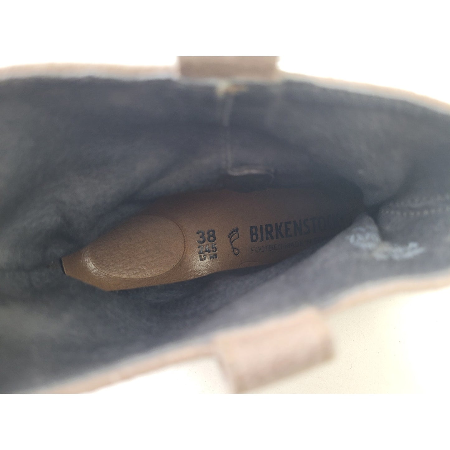 Birkenstock Boots Sarnia Slouch Waxed Suede Women's Sz 38 (7)