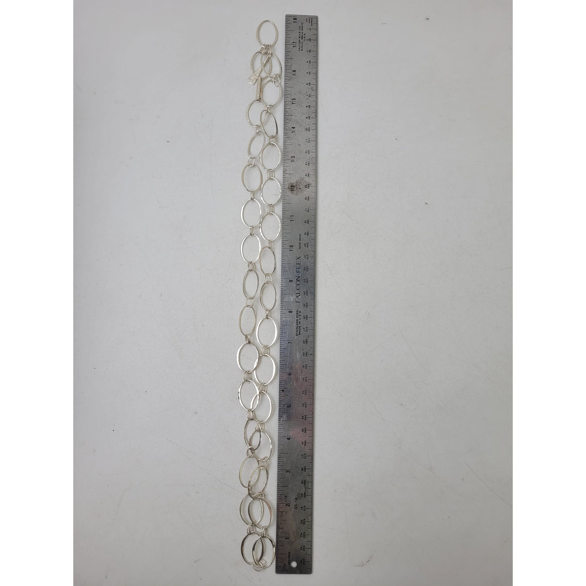 RLM Studio Robert Lee Morris Modern Sterling Silver Flat Oval Chain 36"