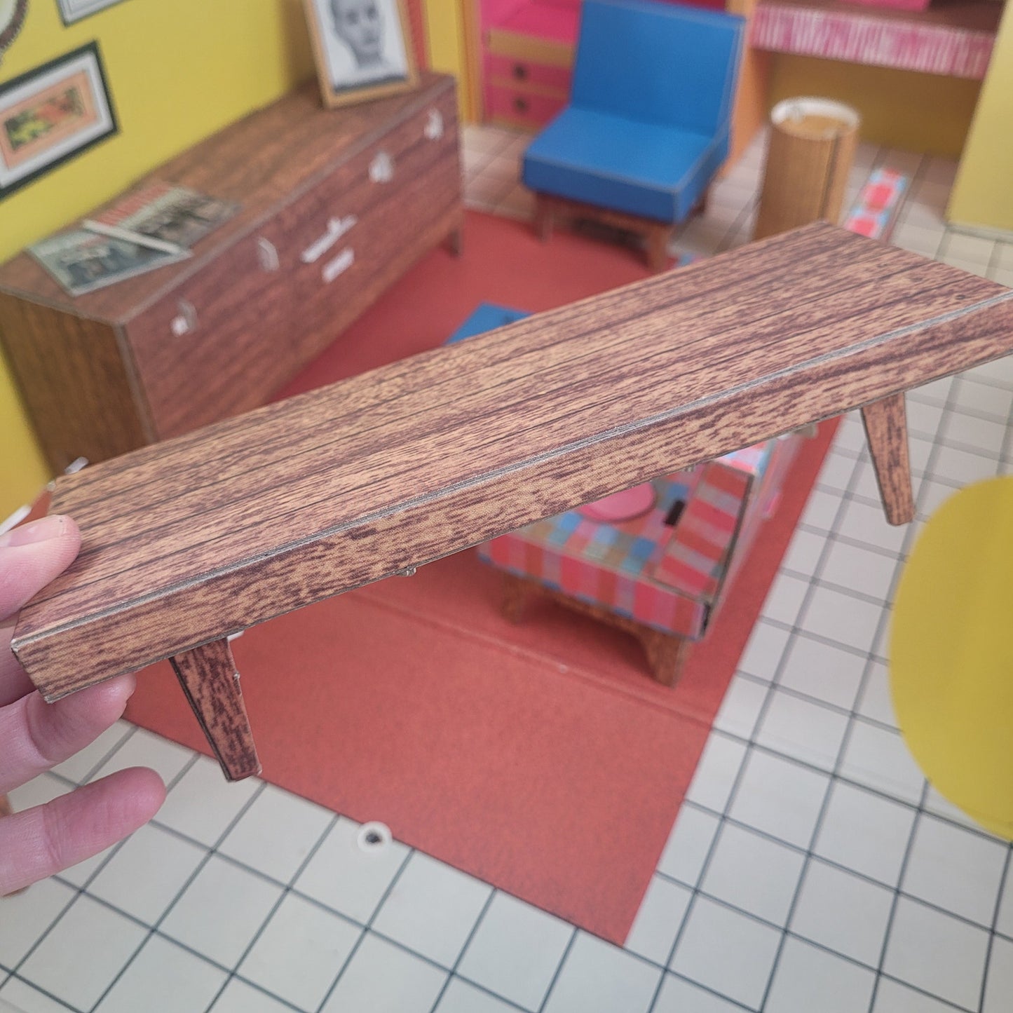 1962 Mattel Vintage Barbie Dream House with Furniture & Accessories