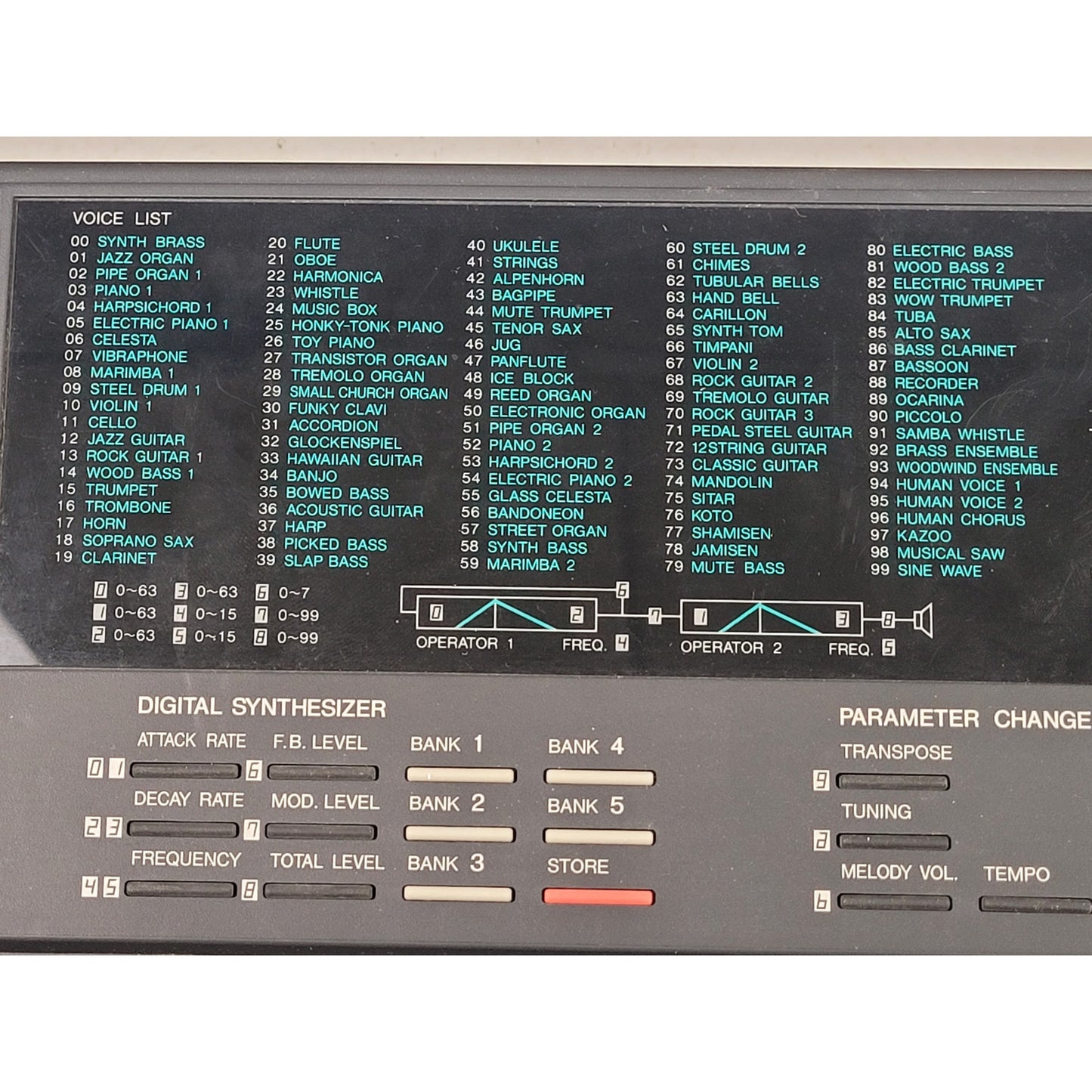 VTG 1988 Yamaha PortaSound PSS-480 Electronic Keyboard in Box w Music | Working