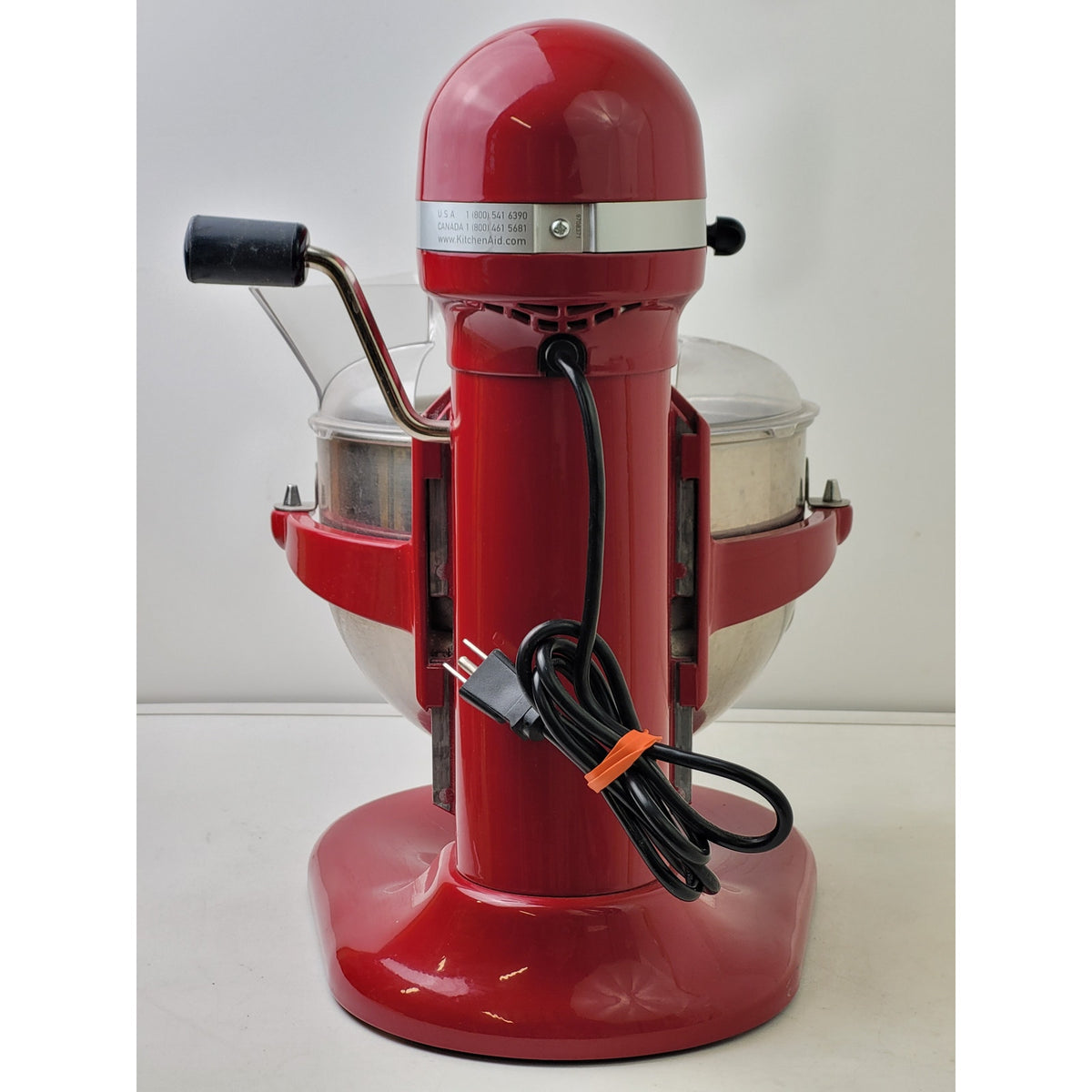 KitchenAid Red Professional Series Stand Mixer, Pouring Shield, & Attachments