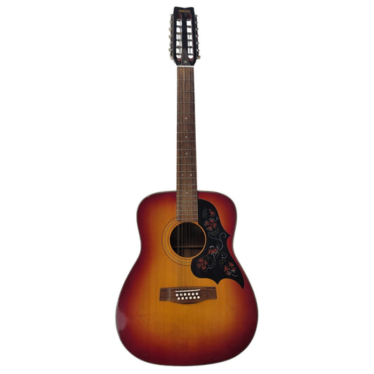 Vintage Yamaha FG-412SB Acoustic 12-String Guitar Cherry Sunburst Finish