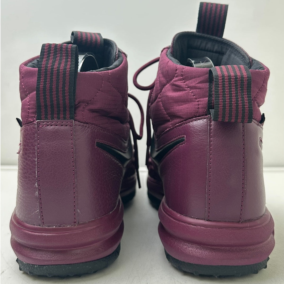 Nike Lunar Force 1 Duckboot '17 Bordeaux / Black Sneakers Men's Sz 10