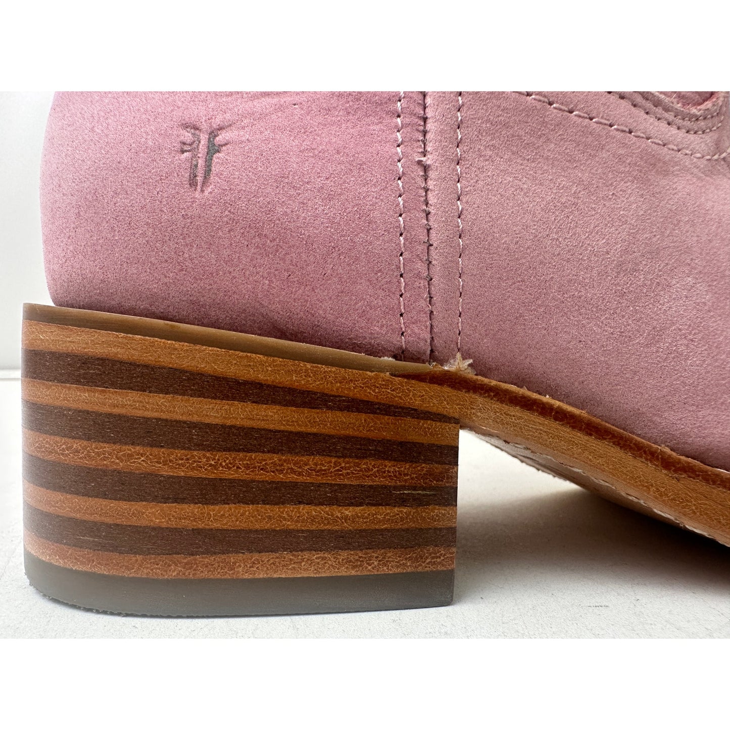Frye Campus 14L Pink Tall Leather Boots Women's Sz 7.5