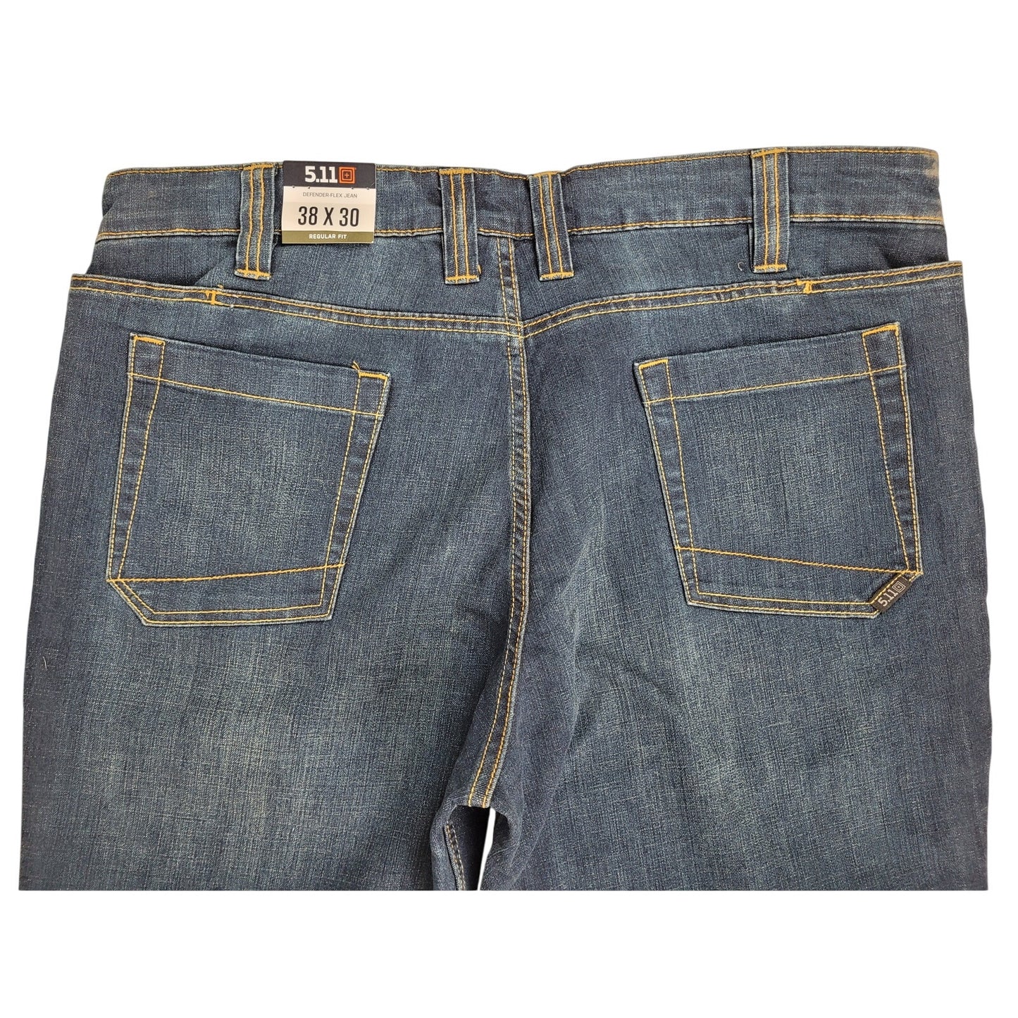 5.11 Tactical Defender Flex Regular Fit Jean Medium Wash Men's Sz 38 x 30 NWT
