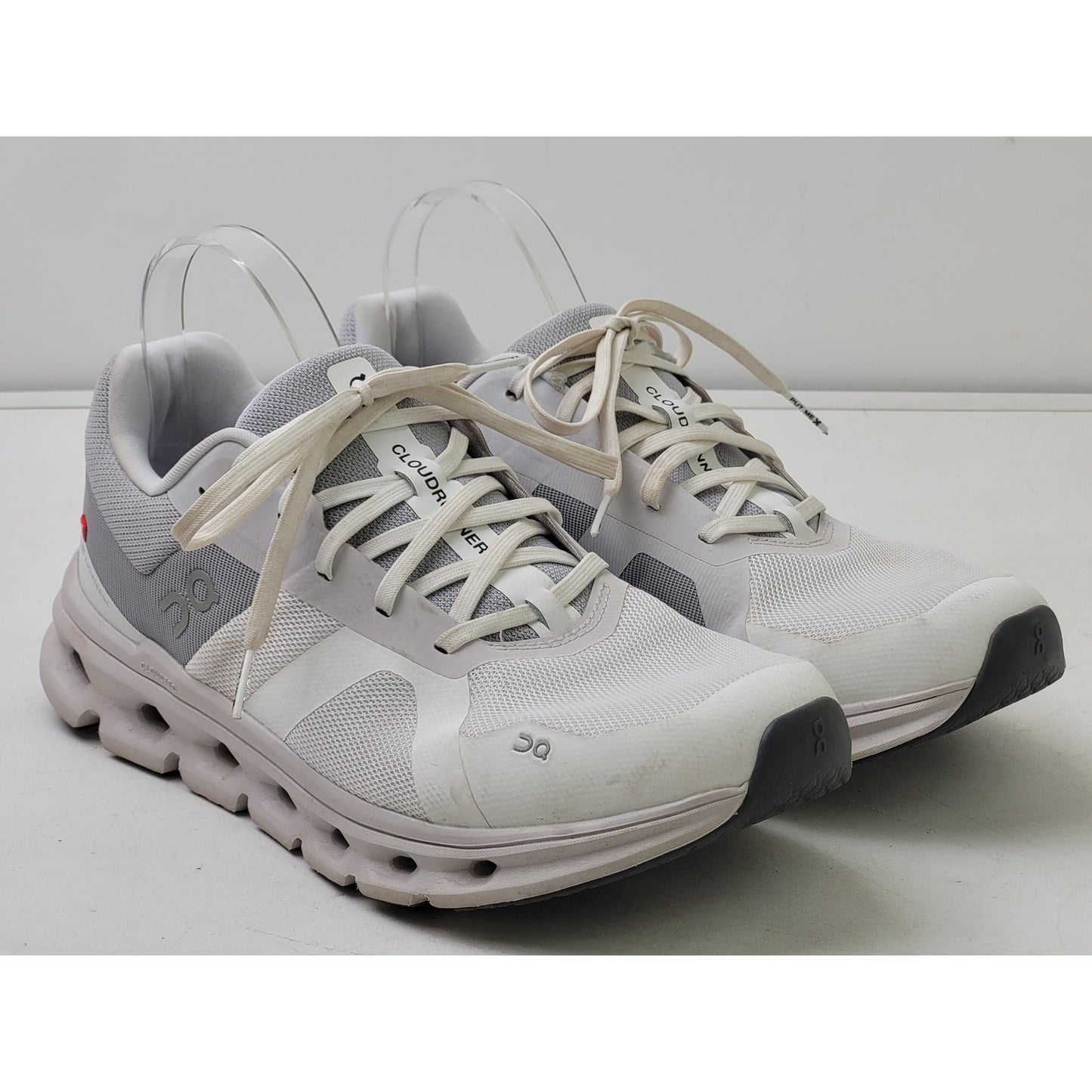 On Cloudrunner Running Sneakers Shoes White/Frost Colorway Women's Sz 10.5W