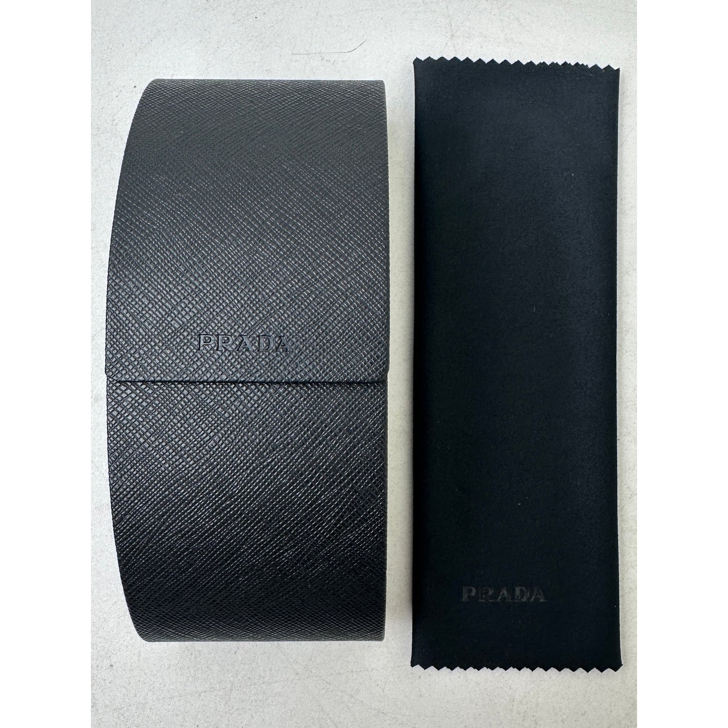 Prada PR 08OS Tortoise Shell Sunglasses W/ Black Case & Cloth