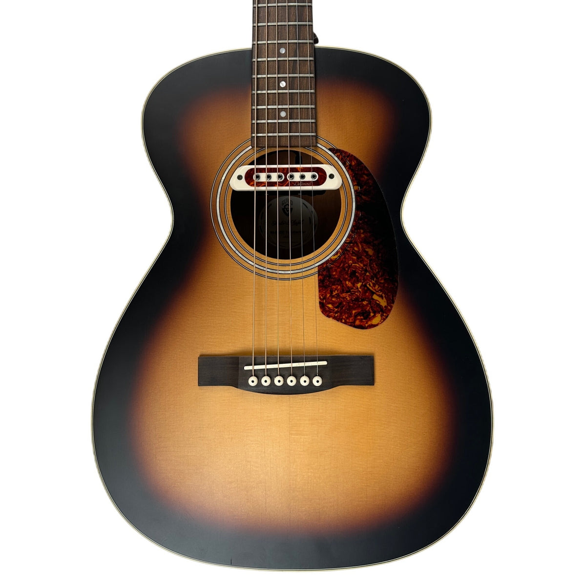 Guild M-240E Troubadour Concert Acoustic-Electric Guitar w/ Gig Bag | Untested