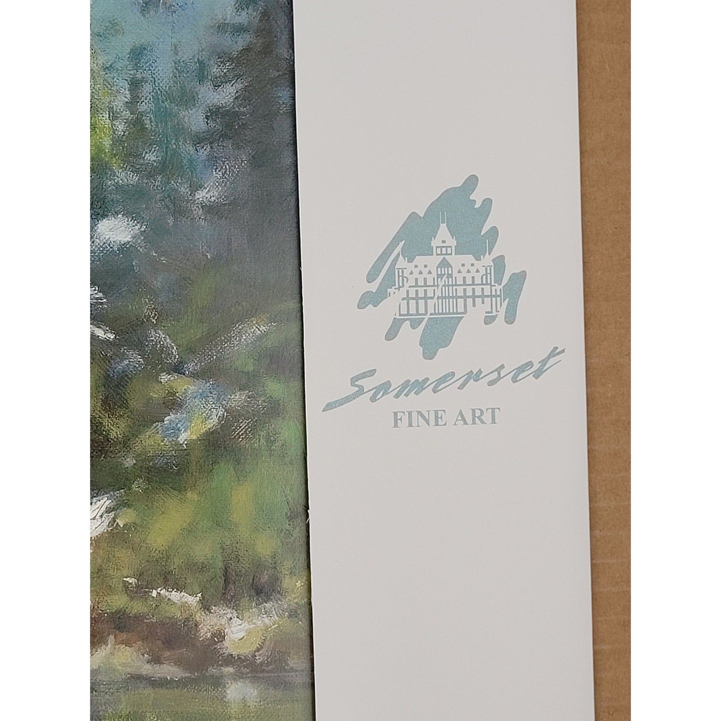 G. Harvey "Early Spring Crossing" Limited Edition Print #993/5000 w COA & Sleeve