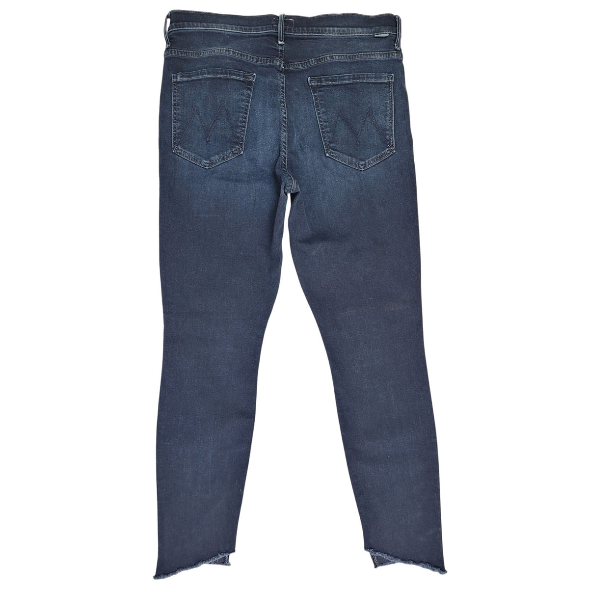 MOTHER The Stunner Zip Two Step Fray High Rise Skinny Jeans Women's Sz 31