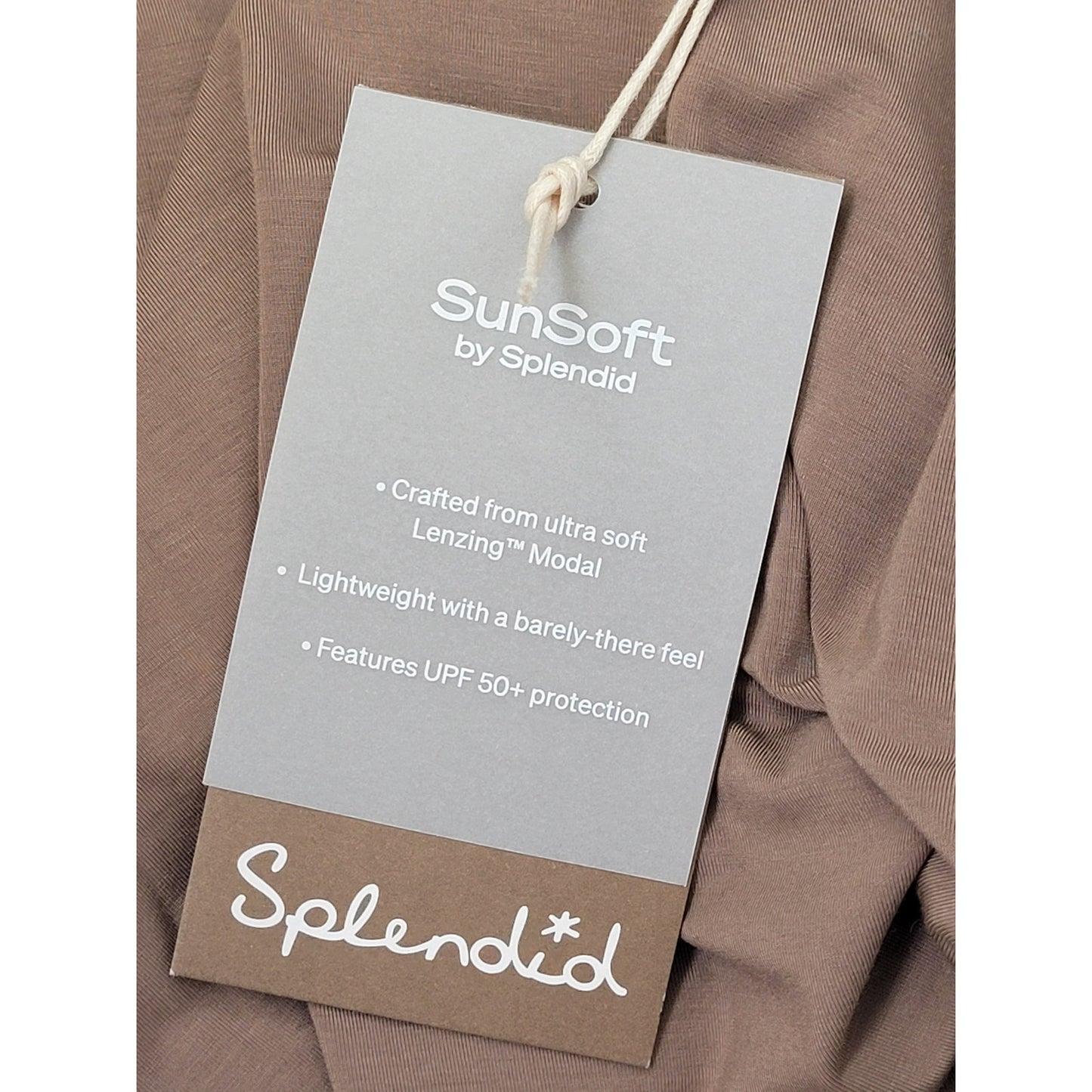Splendid SunSoft UPF 50+ Midi Skirt & Long Sleeve Tee Set Sz M NWT