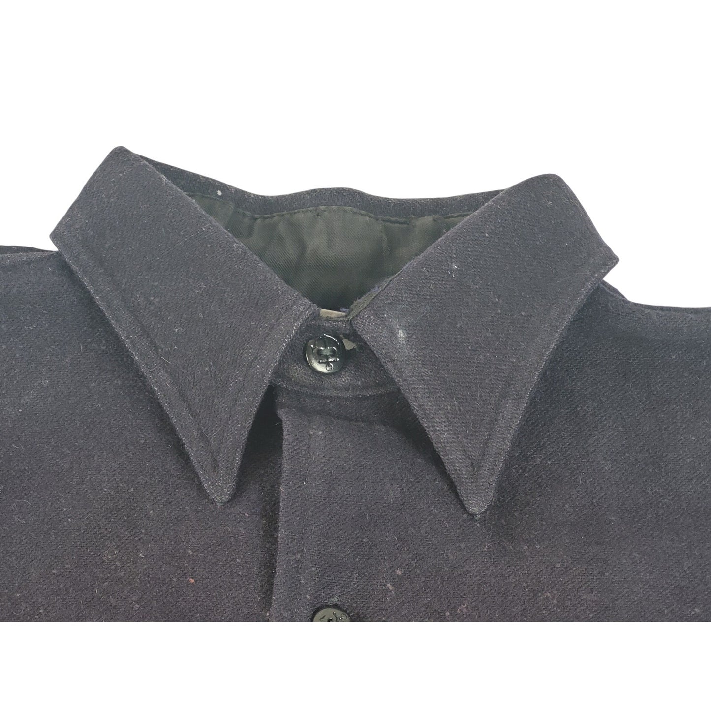 Vintage 1930s-1950s Heavy Wool US Navy Chief Petty Officer (CPO) Shirt Sz S/M
