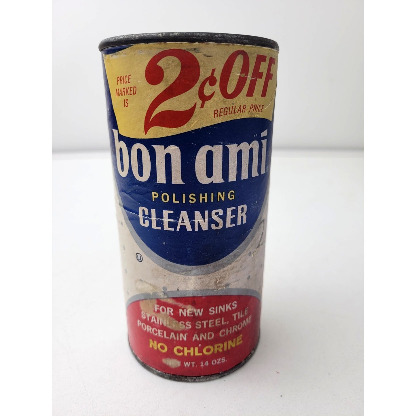 Vintage 1950s-60s Laundry Household Cleaning Supplies - Full Containers