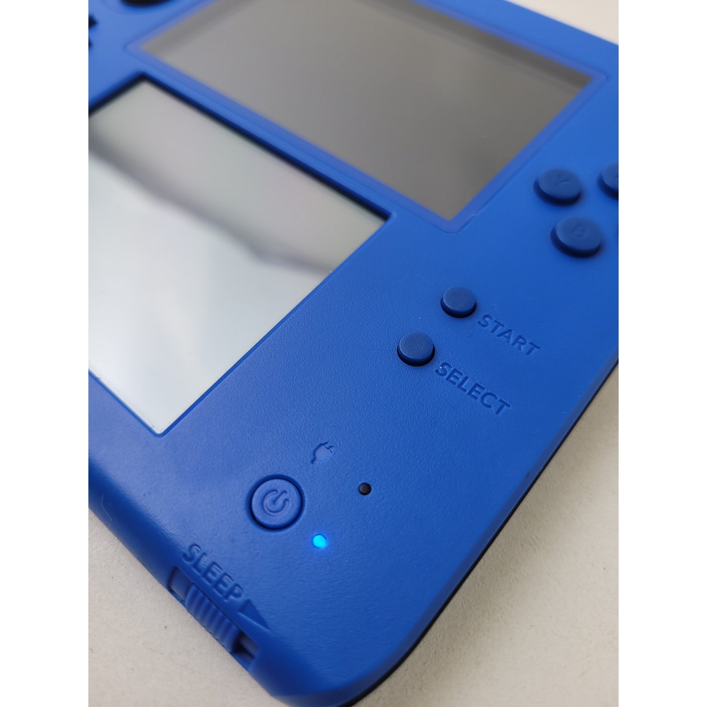 Nintendo 2DS Blue Handheld Console Solid Slate Design + Case | No Charger