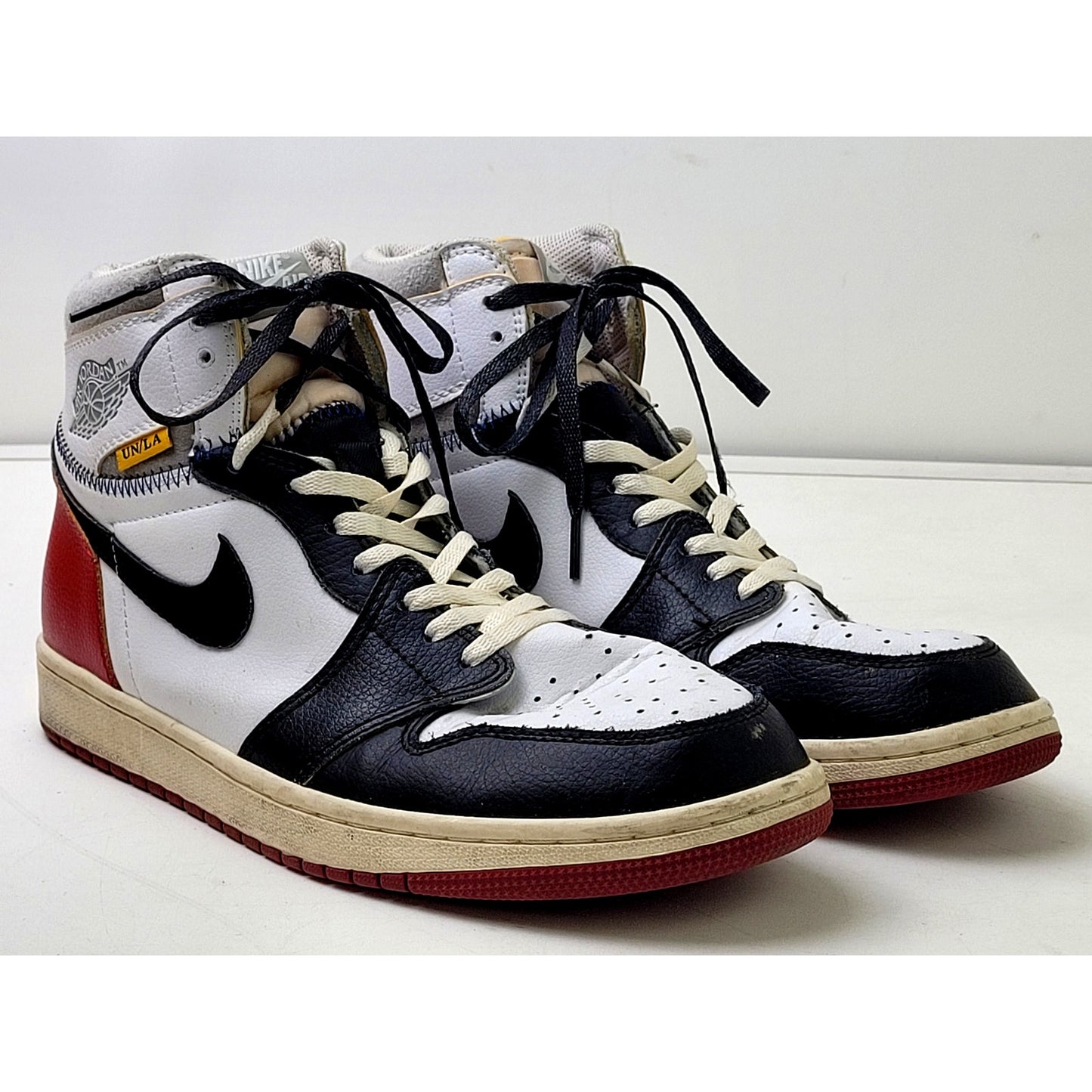 Nike Air Jordan 1 Retro High Union Los Angeles Black Toe Sneakers Men's Sz 11