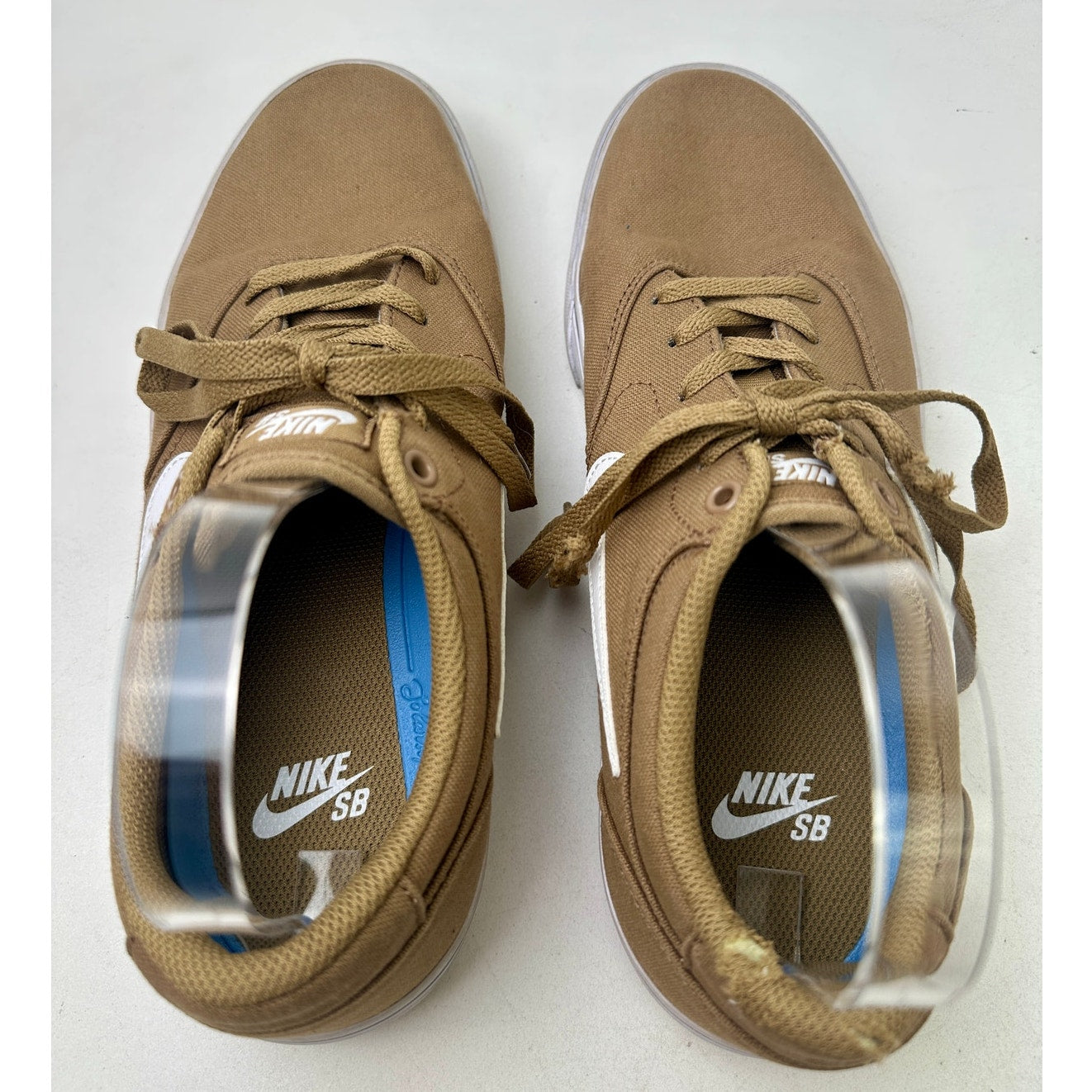 Nike SB Chron 2 Canvas Dark Driftwood Brown Sneakers Men's Sz 10