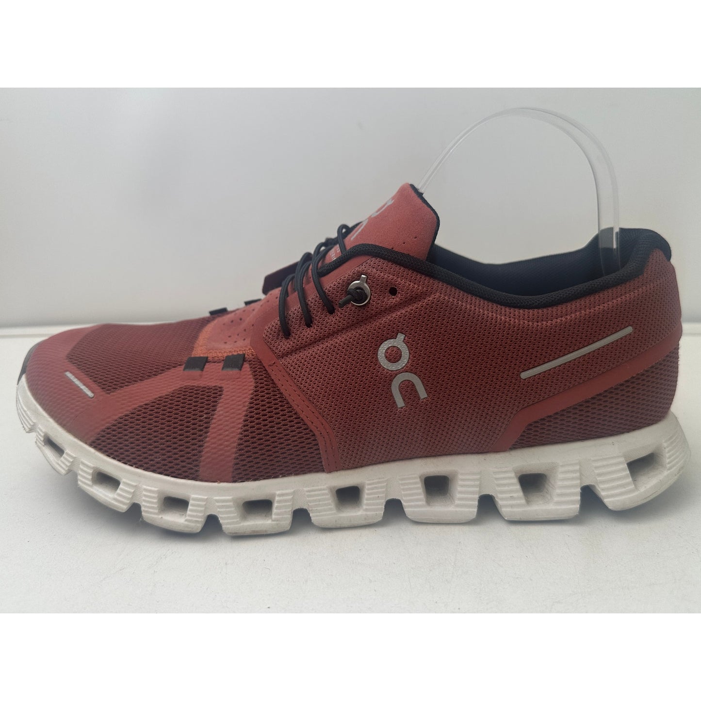 Ruby Rust / Orange On Cloud 5 Running Shoes Men's Sz 10