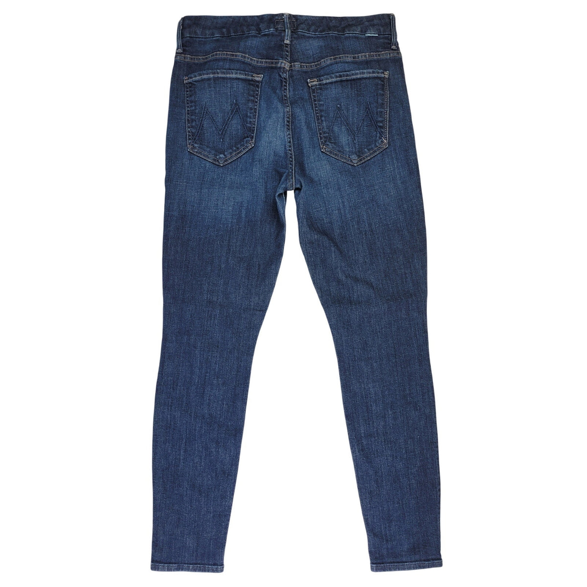 MOTHER High Waisted Looker Medium Wash Skinny Jeans | Women's Sz 31