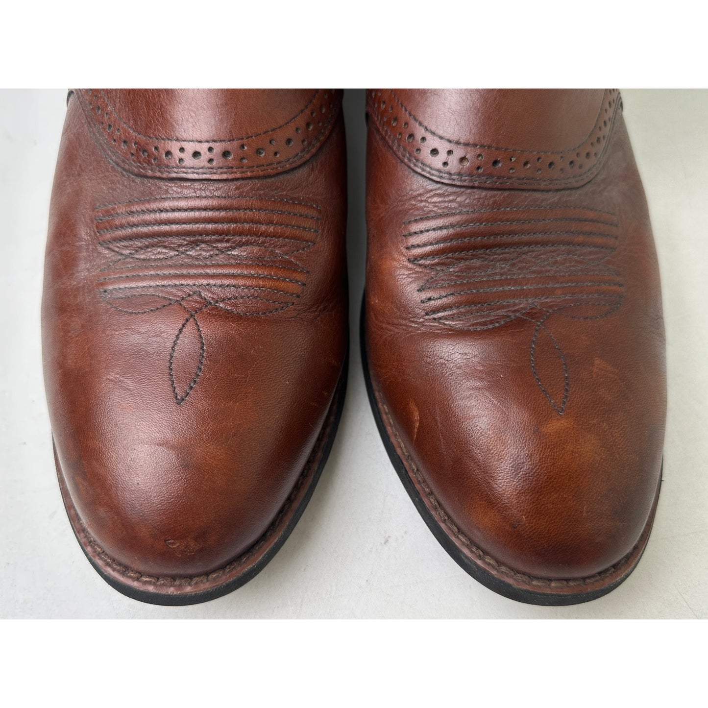 Ariat Heritage Stockman Two-Tone Western Cowboy Boots Men's Sz 13
