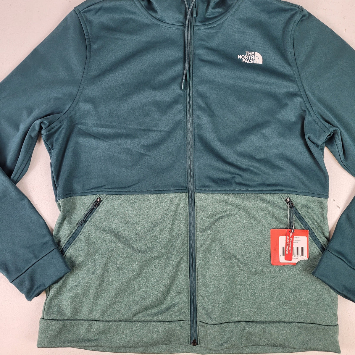The North Face Cinder Full Zip Jacket Jasper Green Women's Sz XL NWT