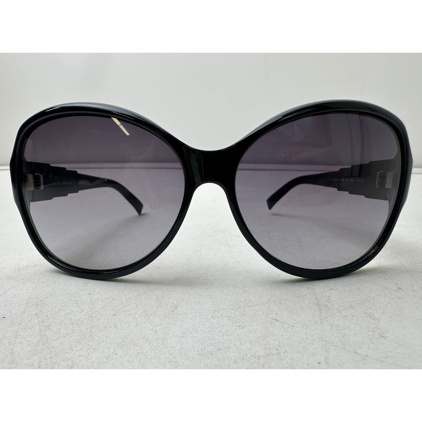 Armani Exchange AX161/S OD28 9C Black Oversized Women's Sunglasses