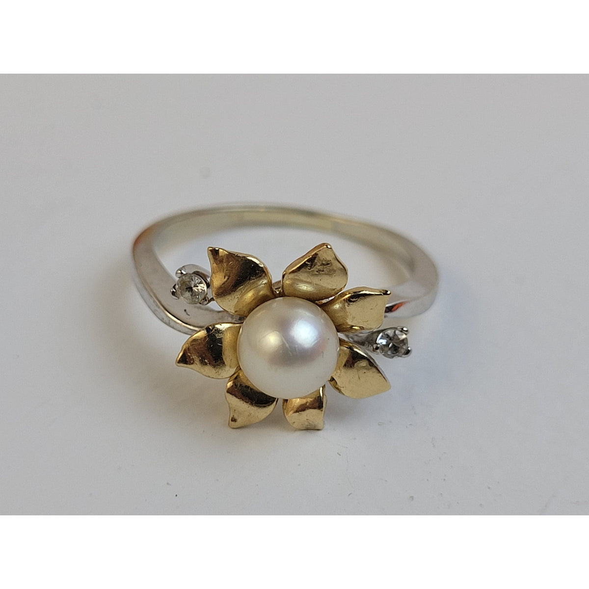 14K Yellow & White Gold Scrap Lot | Earrings, Pin, Bracelet, Rings | 15.74 Grams