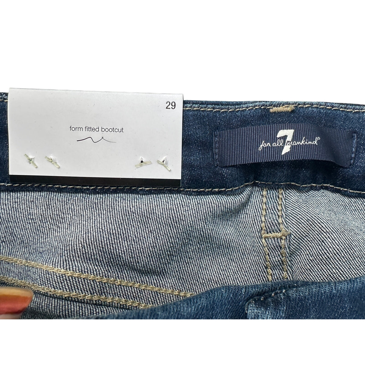 7 For All Mankind Kimmie Bootcut Jeans Women's Sz 29