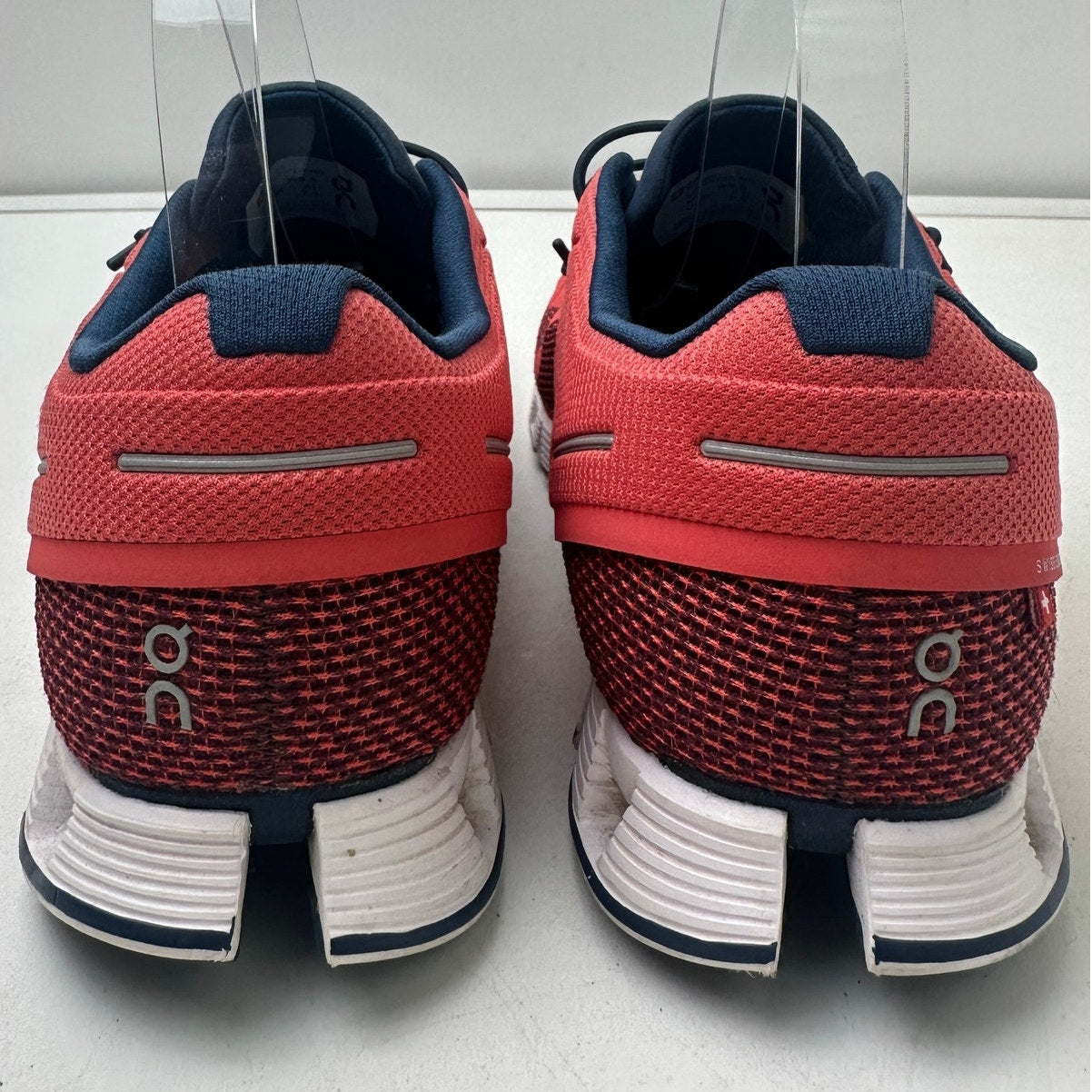 On Running Coral / Pacific Sneakers Women's Sz 9.5