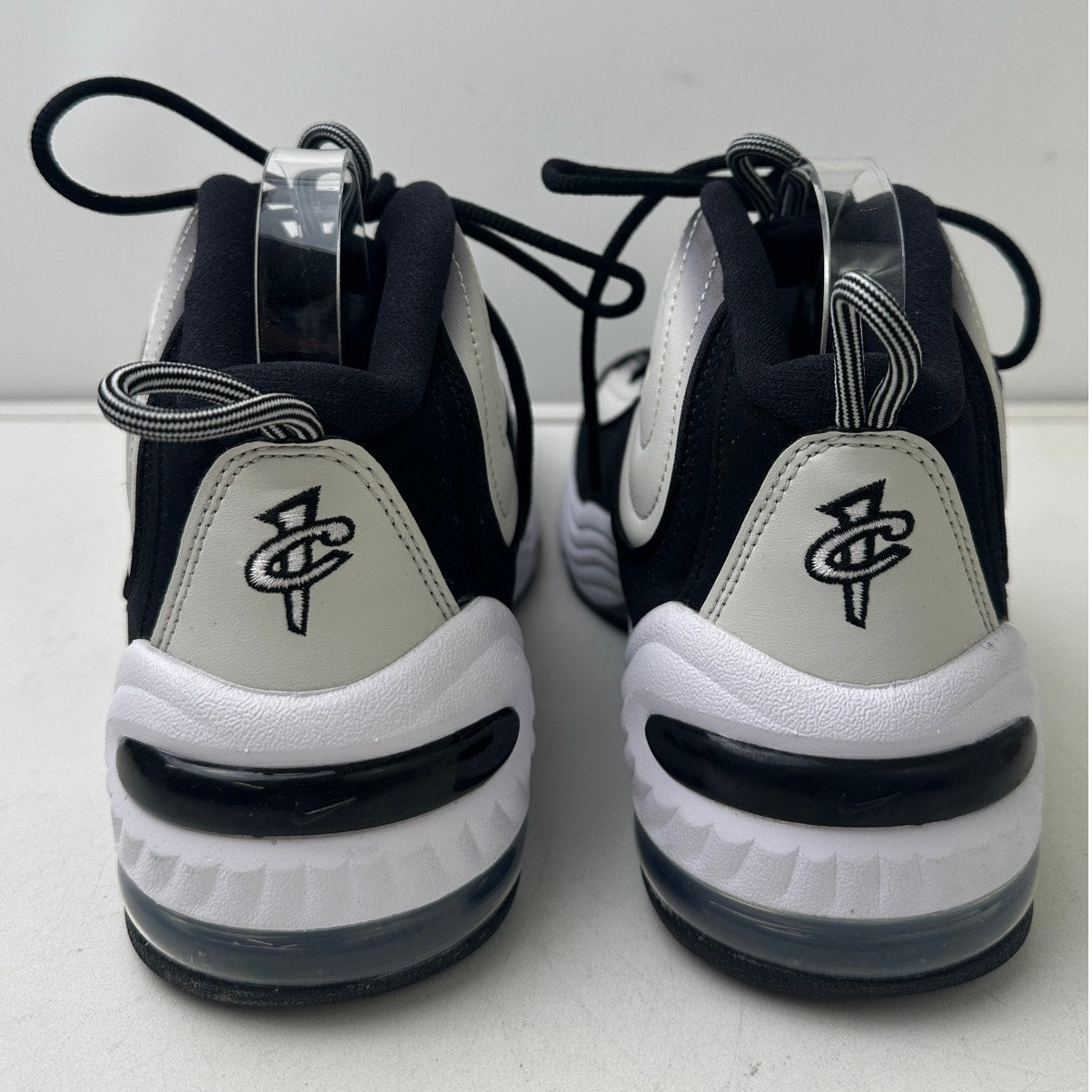 Nike Air Penny 2 "Panda" Black/White Sneakers Men's Sz 11