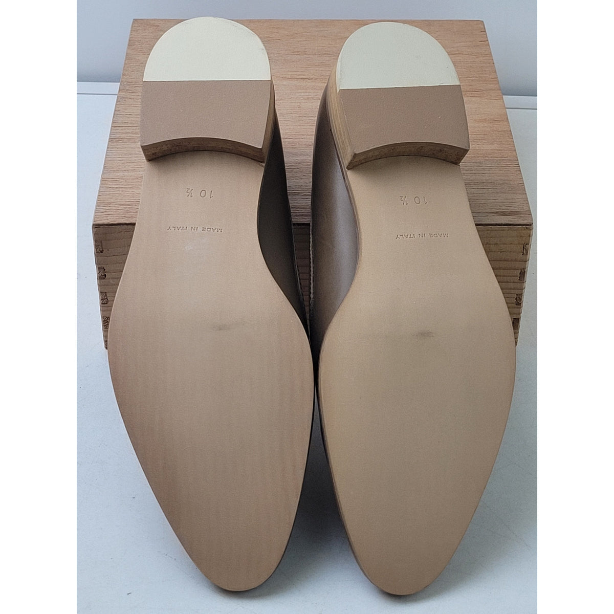 Women's Everlane Tan/Brown The Modern Loafer Size 10.5 | Made in Italy