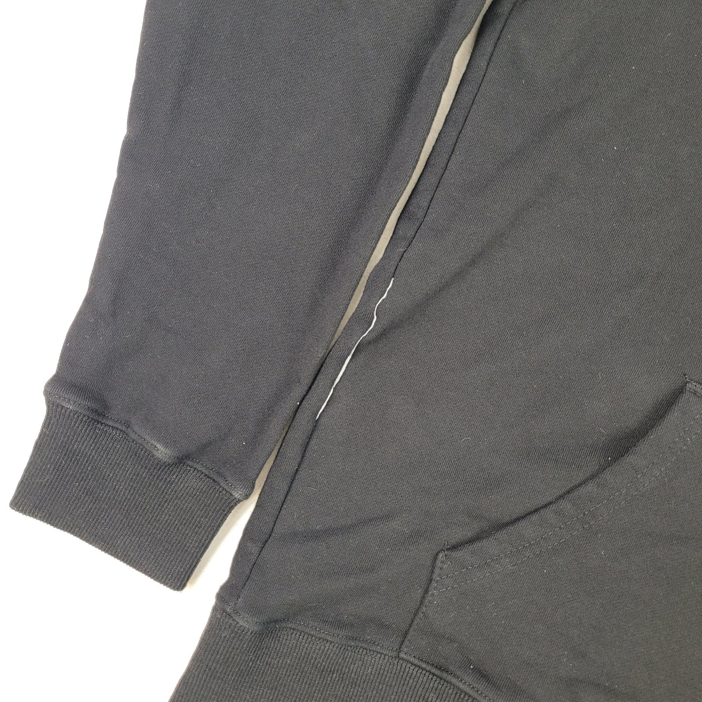 Vetements Unisex Garderobe Collection Logo Black Cotton Hoodie Sz S