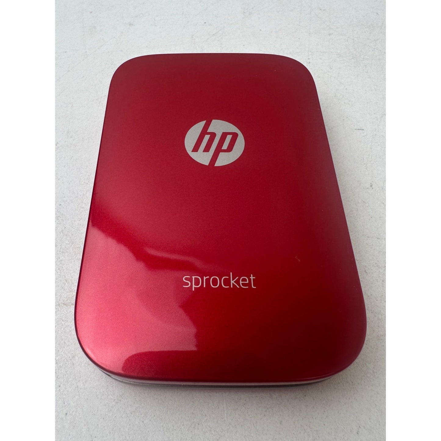 HP Sprocket Portable 2x3" Instant Photo Printer - Special Edition Red | Untested