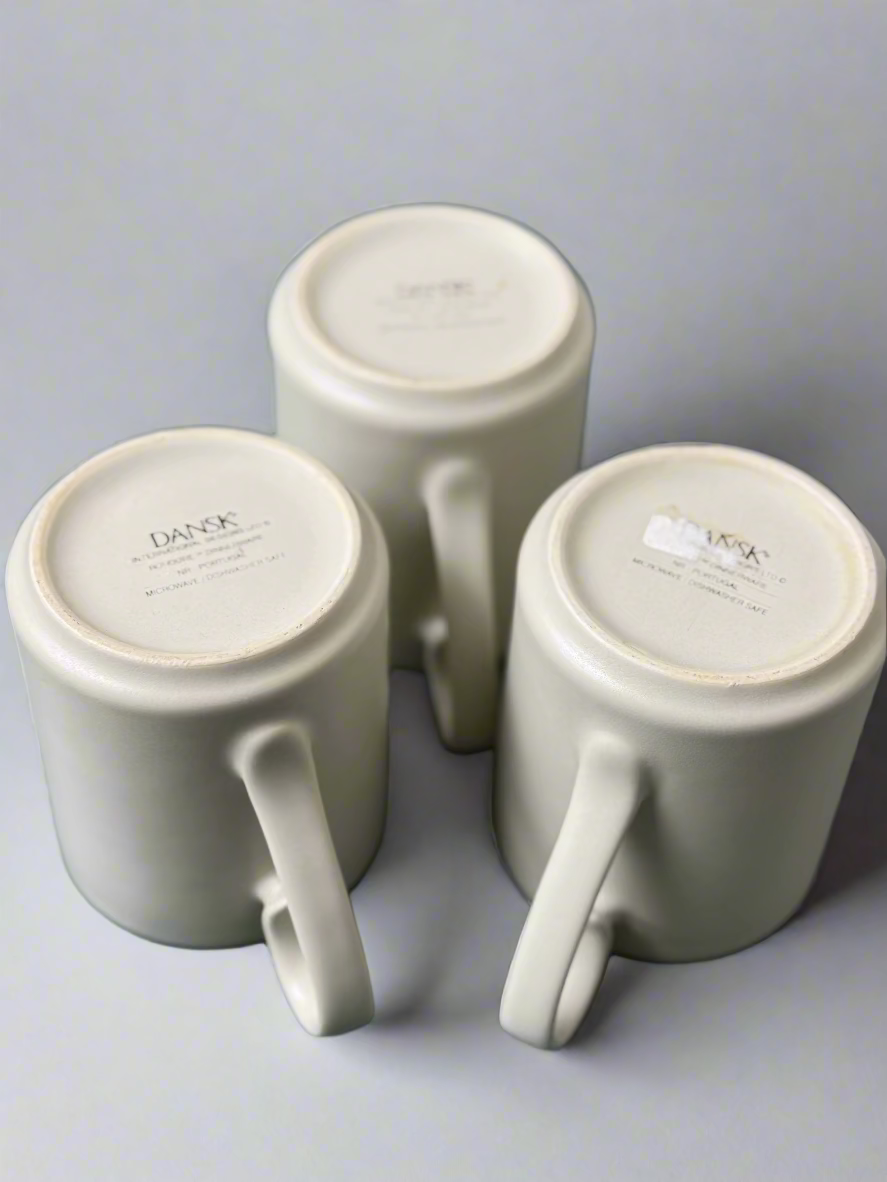 Set of 3 Dansk Portugal Mugs