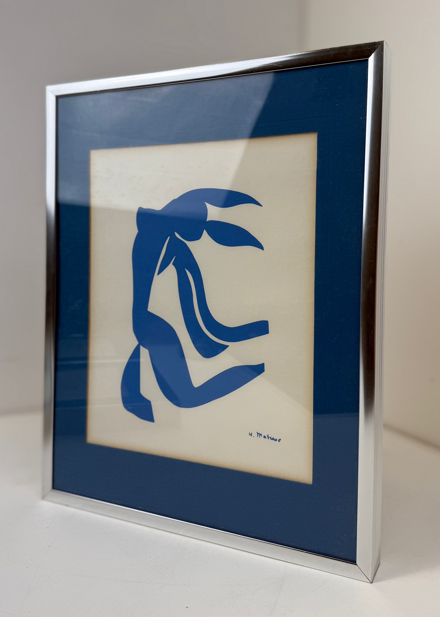Authentic Hans Silkscreen Reproduction of Henri Matisse "NUDE" Print (FRENCH 1869-1954)