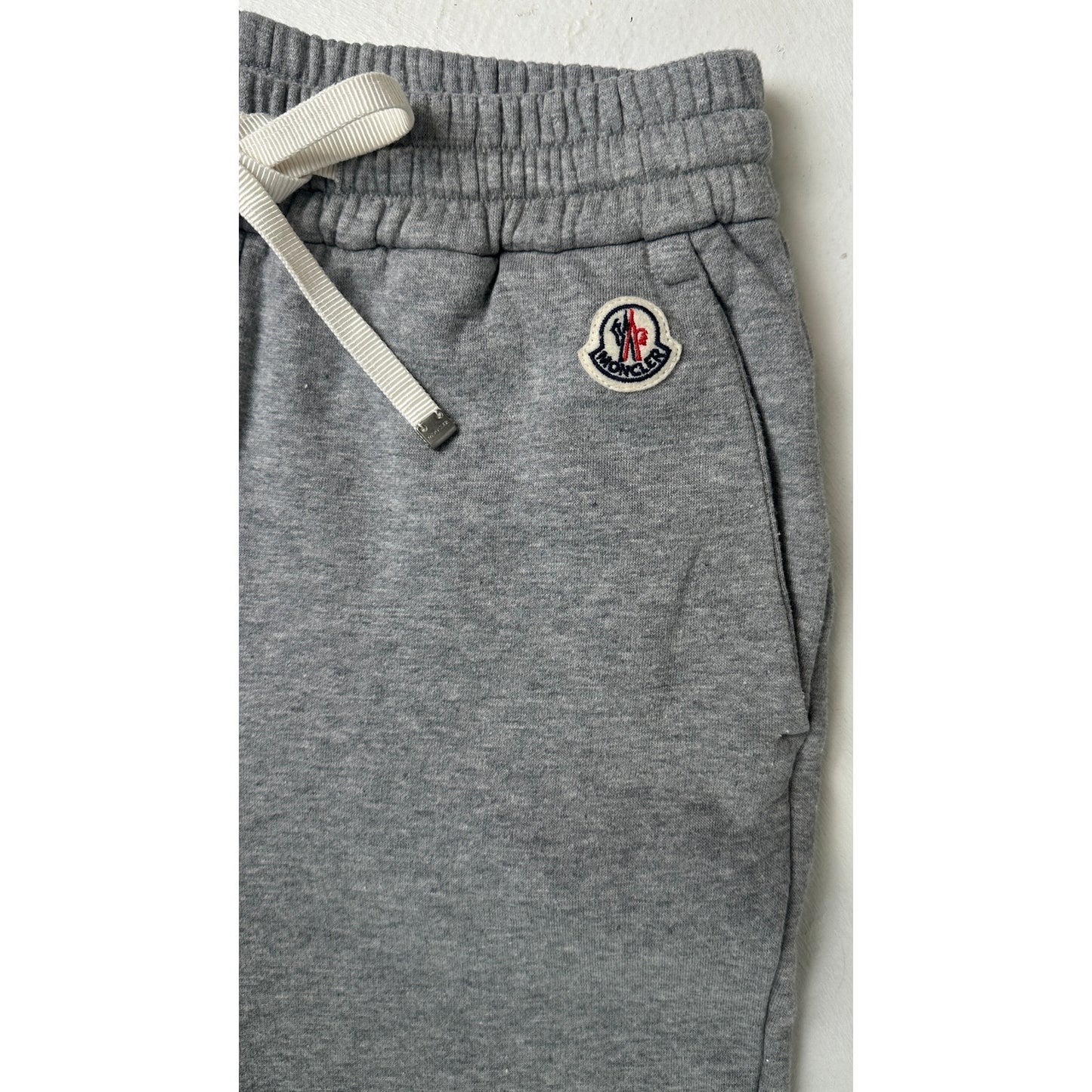 Moncler Enfant Grey Cotton Heather Grey Joggers Women's Sz XS