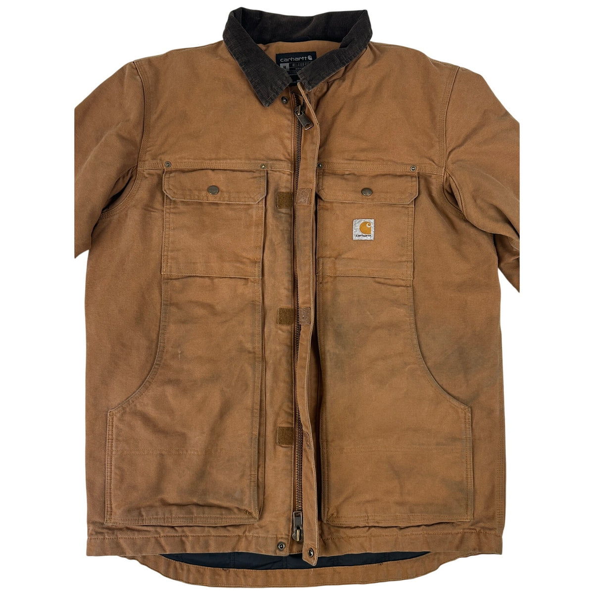 Carhartt Full Swing Relaxed Fit Washed Duck Insulated Coat Men's Sz M