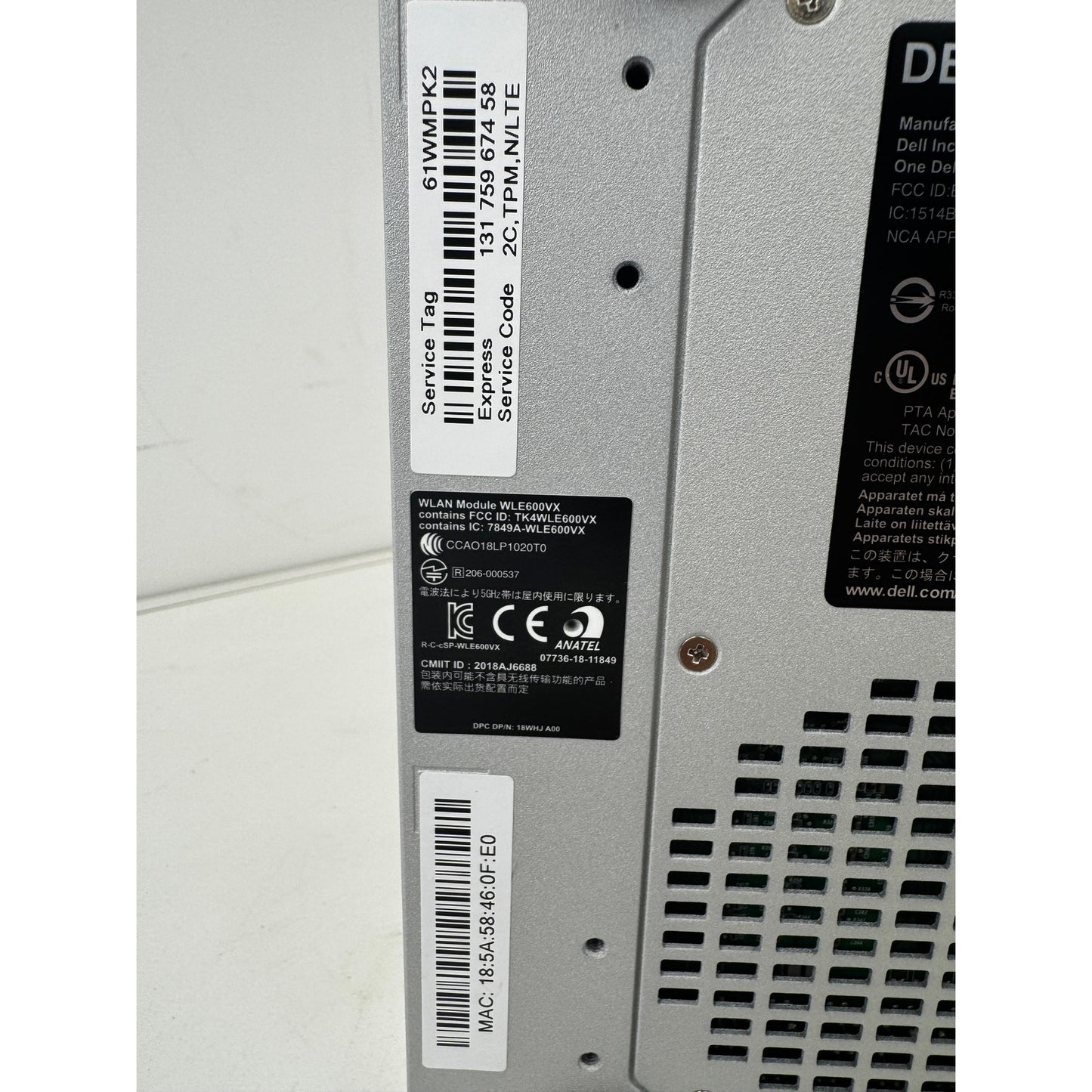 Dell EMC VMware Edge 610 Network Accelerator Switch (Power Tested)