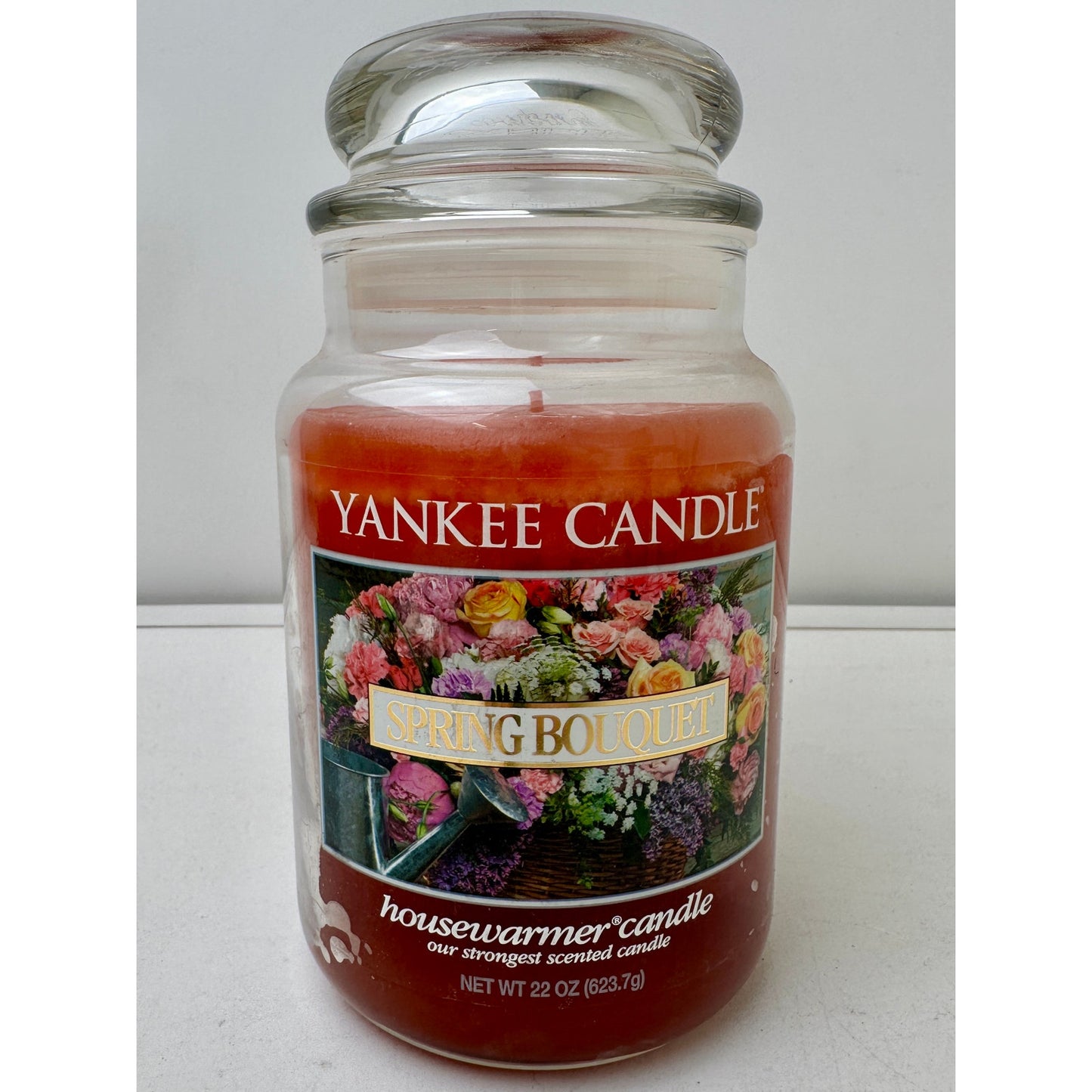 Vintage Retired Yankee Candle Spring Bouquet Bundle | 22oz Jar & 4 Samplers