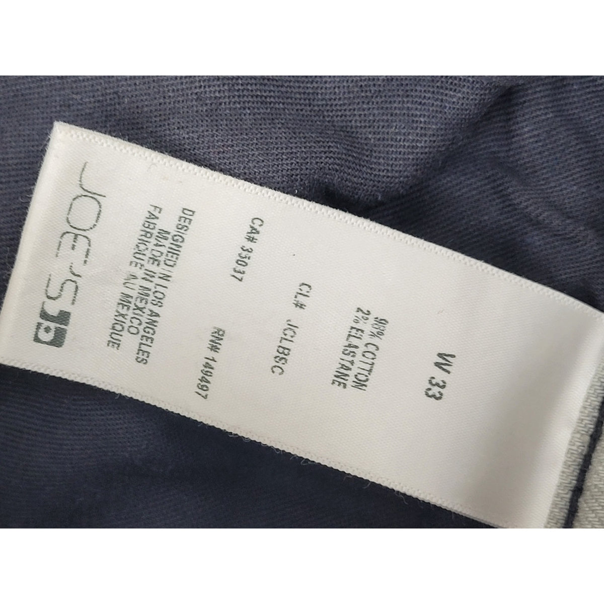 Joe's Jeans The Legend Skinny Fit Light Grey Denim Kinetic Soft Fabric Sz 33 NWT
